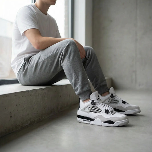 Nike Air Jordan 4 Retro Military Black