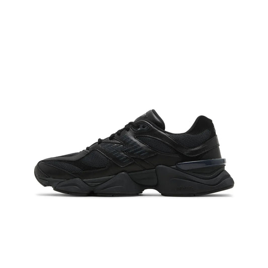 New Balance 9060 Triple Black Leather