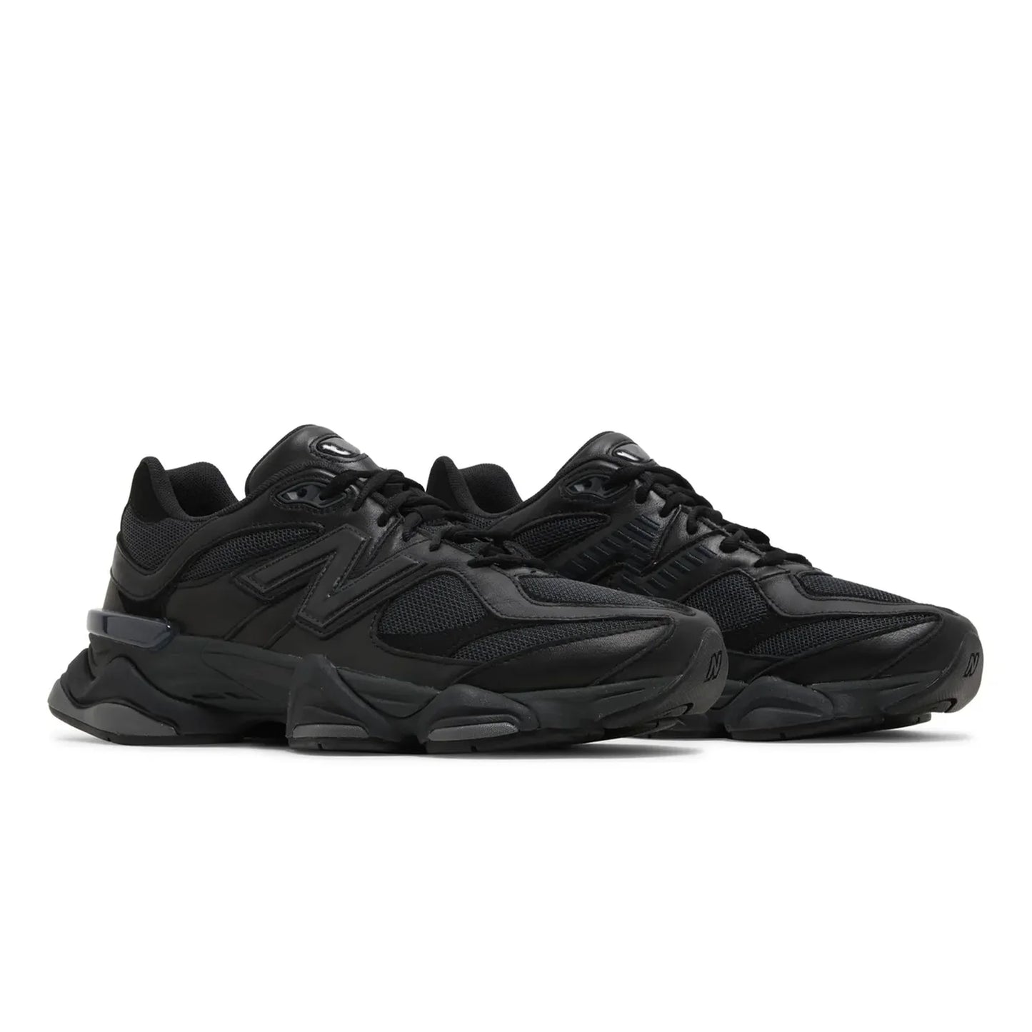 New Balance 9060 Triple Black Leather