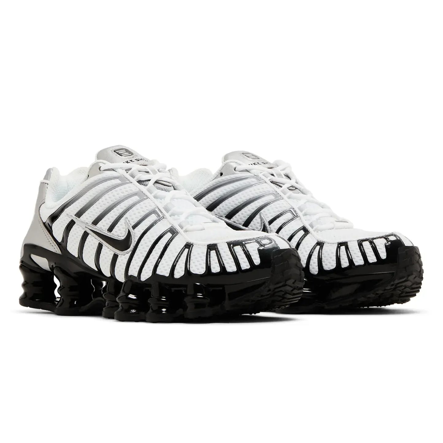 Nike Shox TL Metallic Silver Black