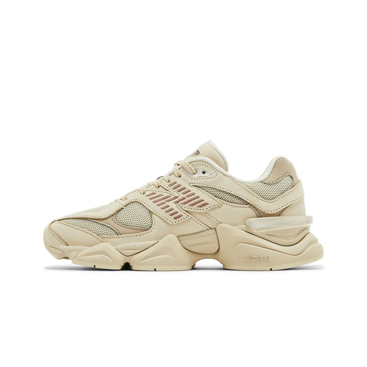 Beige sneaker on a white background