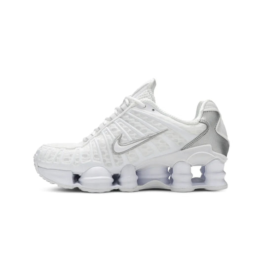 Nike Shox TL White Metallic Silver