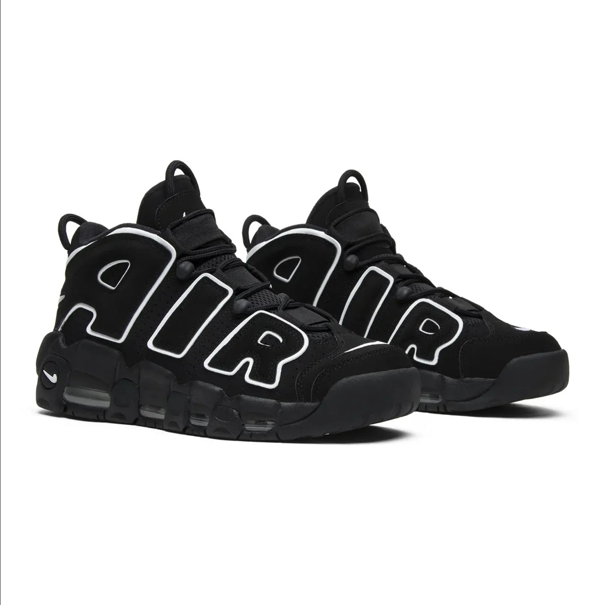 Air More Uptempo Black White