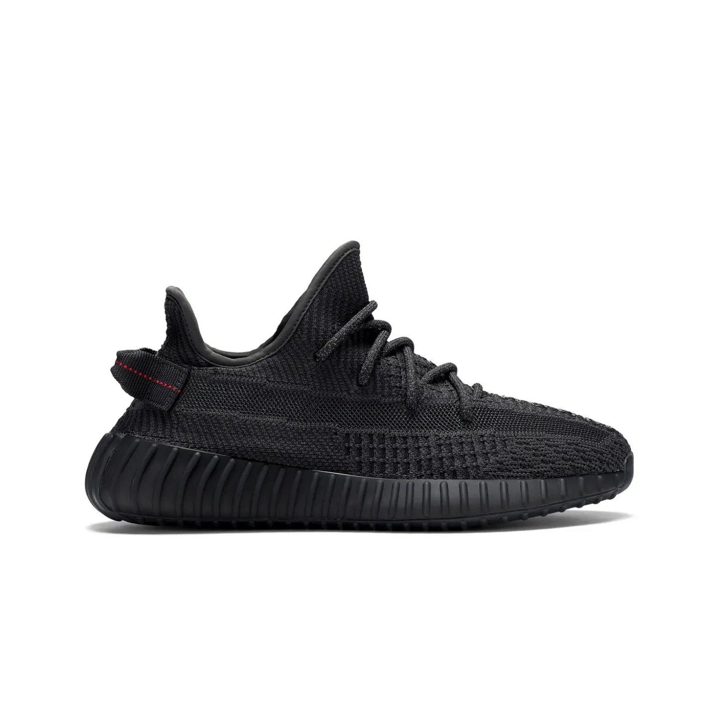 Black sneaker on a white background