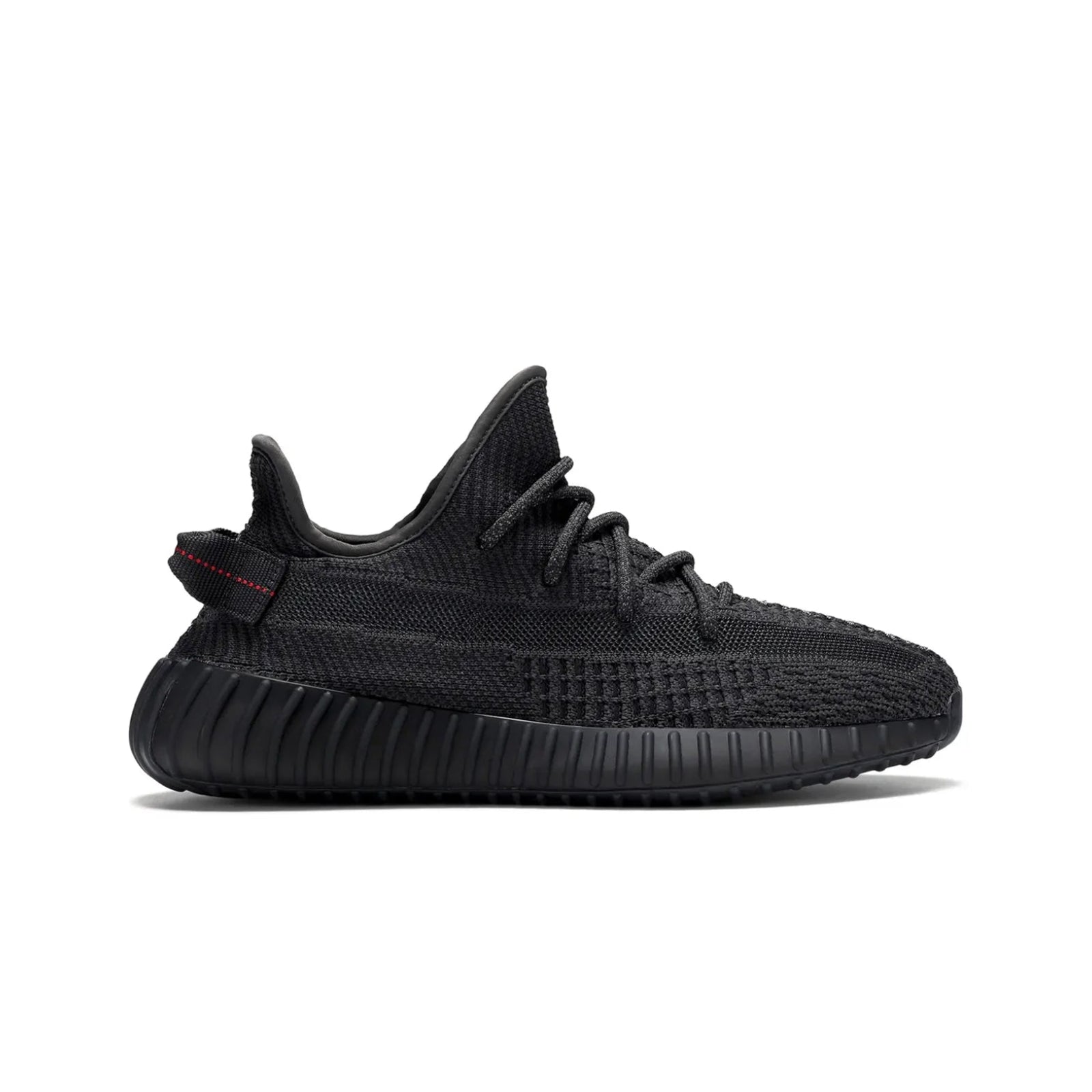 Black sneaker on a white background