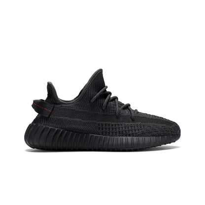 Black sneaker on a white background