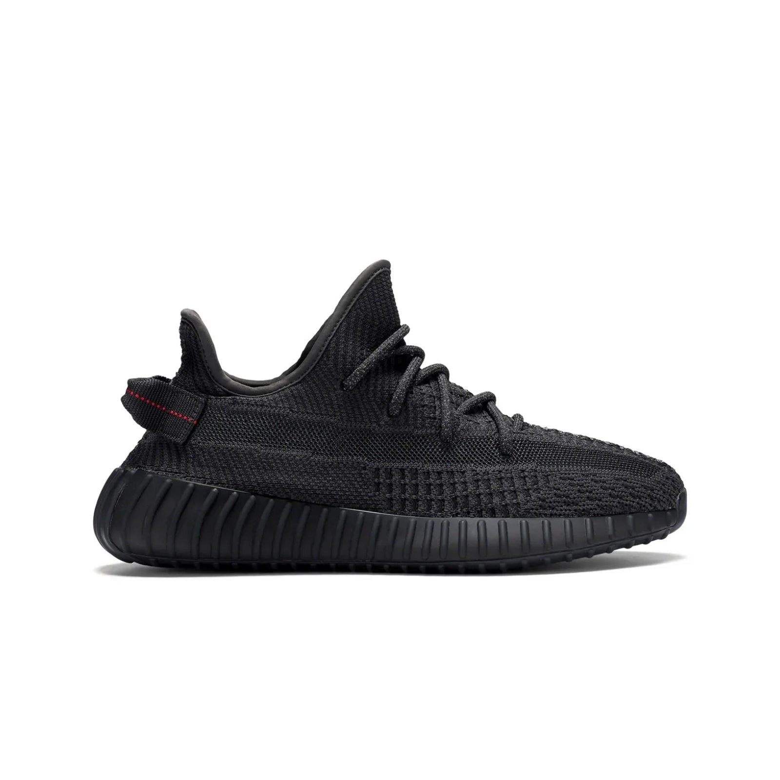 Black sneaker on a white background