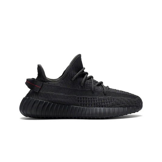 Black sneaker on a white background