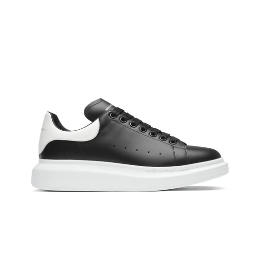 Black and white sneaker on a white background