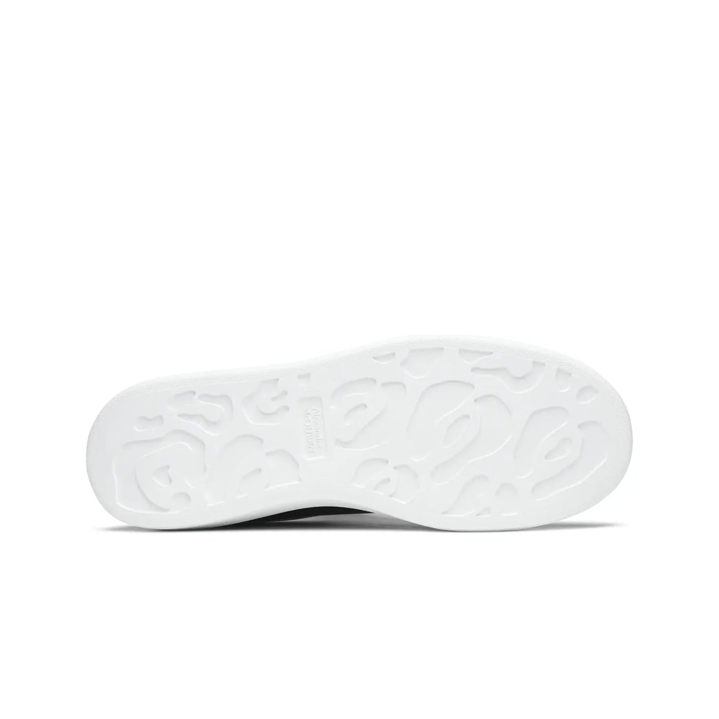 White sneaker sole on a white background