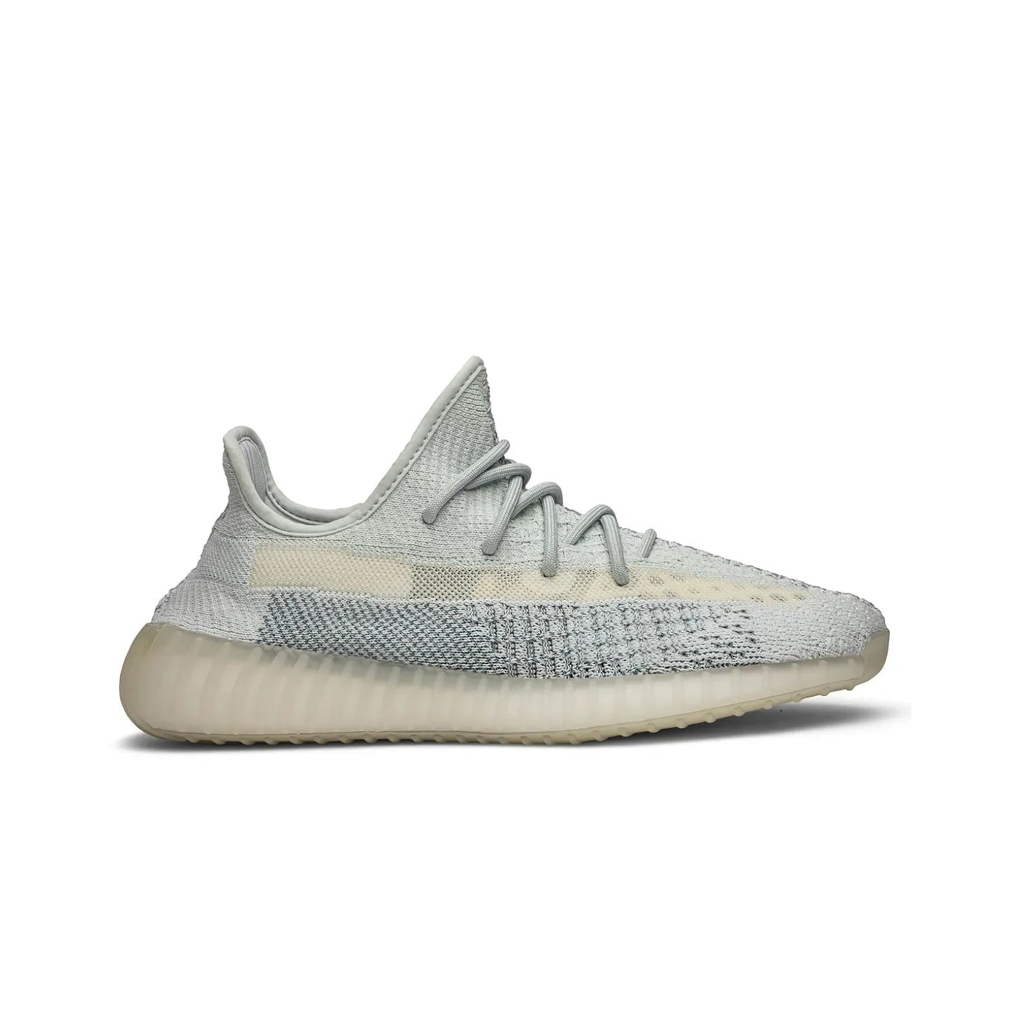 Light gray sneaker on a white background