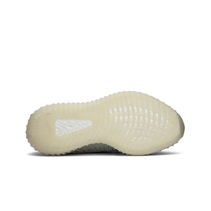 White sneaker sole on a white background
