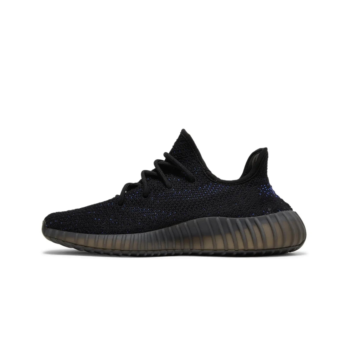 Black sneaker on a white background