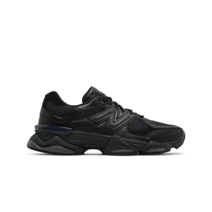 New Balance 9060 Triple Black Leather