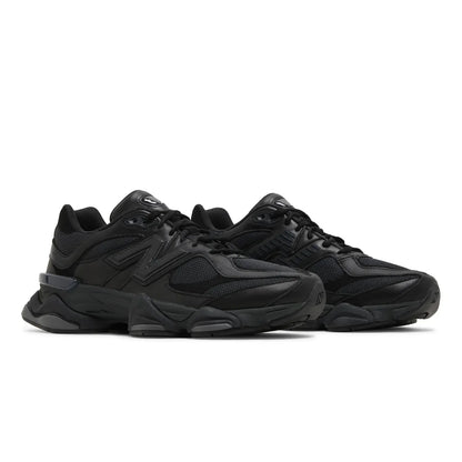 New Balance 9060 Triple Black Leather