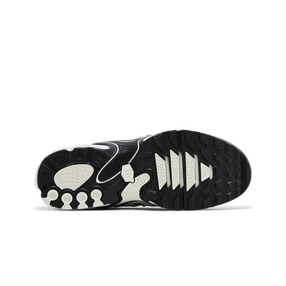 Black and white sneaker sole on a white background