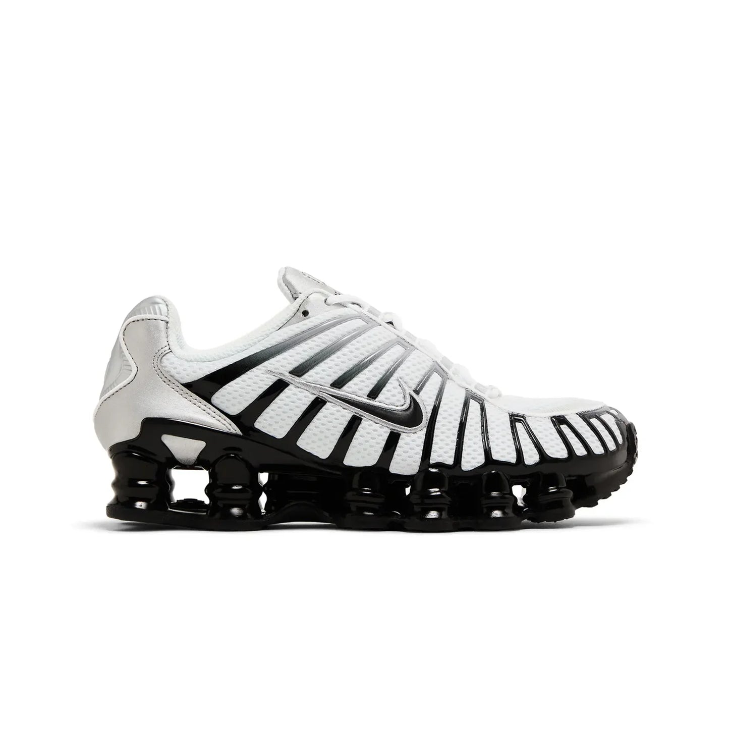 Nike Shox TL Metallic Silver Black