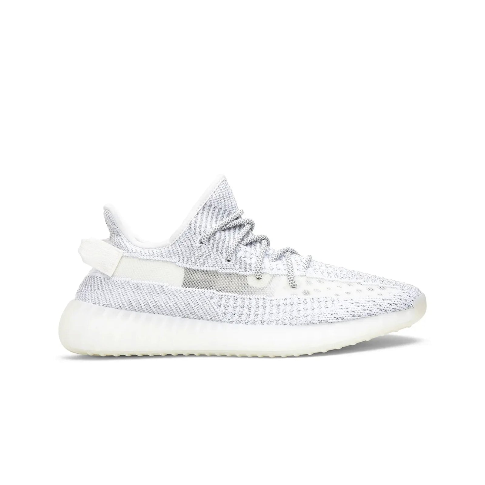 White sneaker on a white background