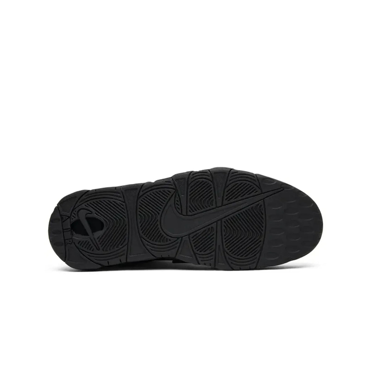 Air More Uptempo Triple Black Reflective