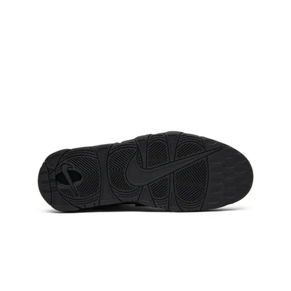 Air More Uptempo Triple Black Reflective