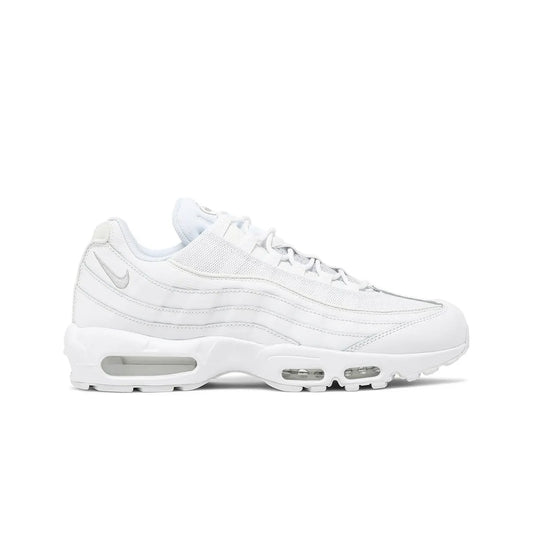 White sneaker with visible Nike logo on a white background