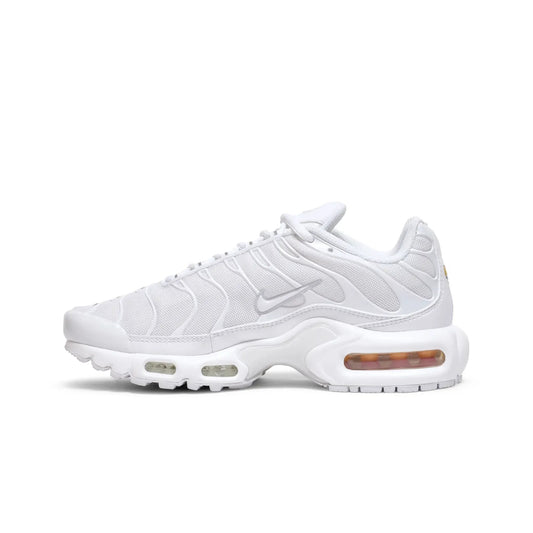 White sneaker with visible Nike logo on a white background