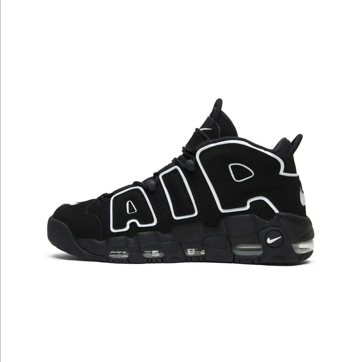Air More Uptempo Black White